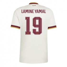 Spania Lamine Yamal #19 Borte skjorte VM 2026 Kortermet